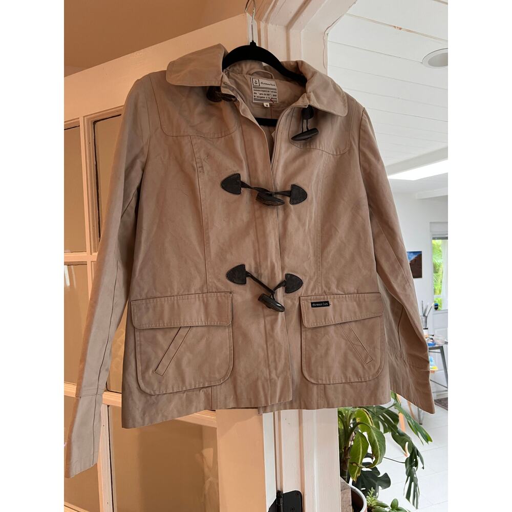 Men's Vintage Armor Lux Tan Coat/Jacket